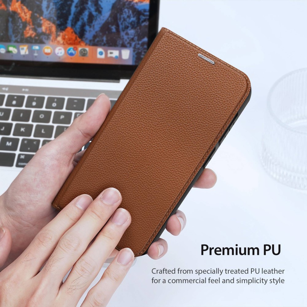 DUX DUCIS DUX DUCIS Galaxy S23 Fodral Skin X2 Premium Brun