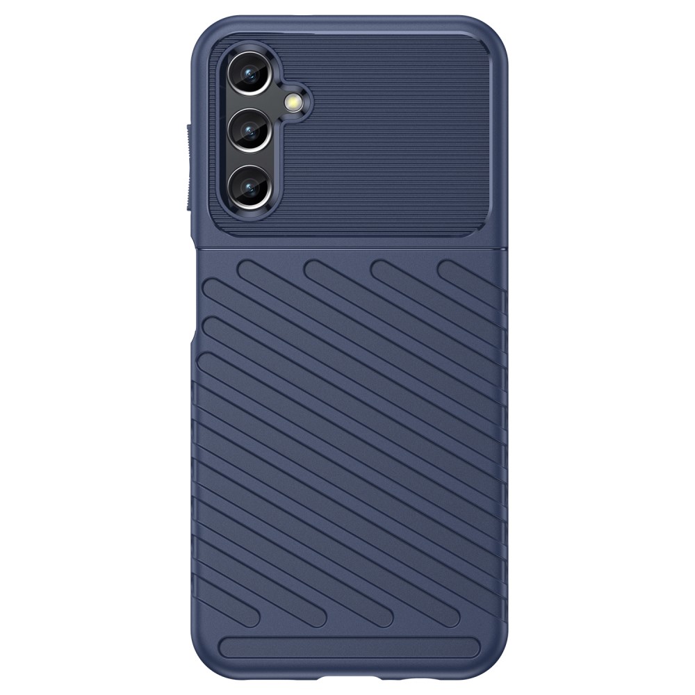 Samsung Galaxy A14 4G/5G Skal Twill Textur Blå