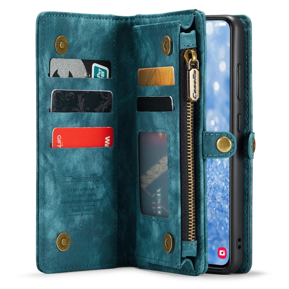CASEME CASEME Galaxy S23 Fodral/Skal Magnet 2in1 Multifunktionell Blå