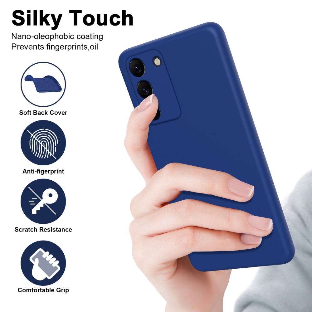  Samsung Galaxy S23 Skal Gummerat TPU Svart