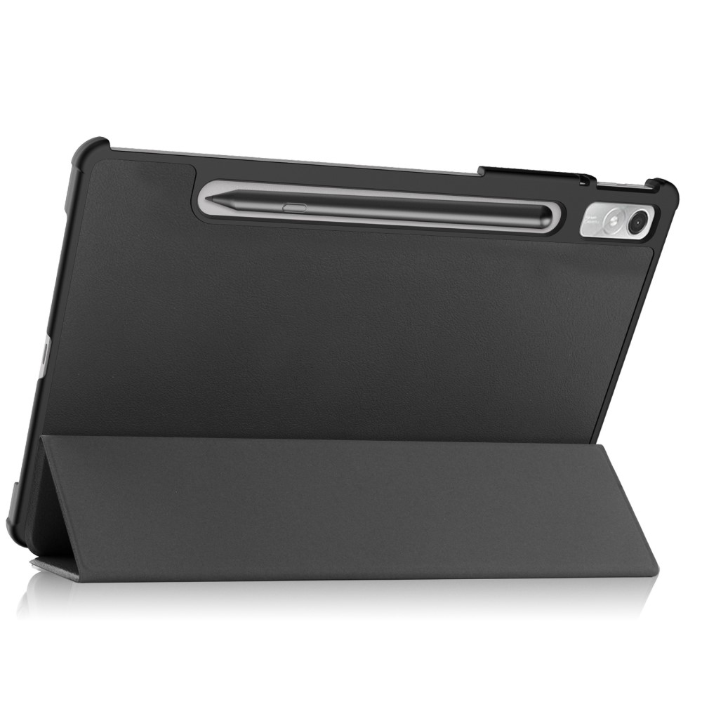  Lenovo Tab P11 Pro Gen 2 Fodral Tri-Fold Läder Svart