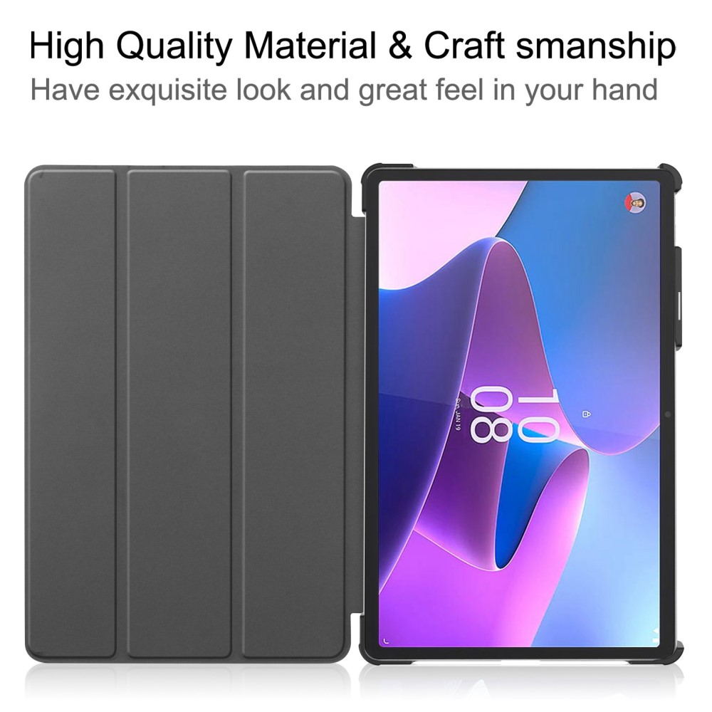  Lenovo Tab P11 Pro Gen 2 Fodral Tri-Fold Läder Sky Blue