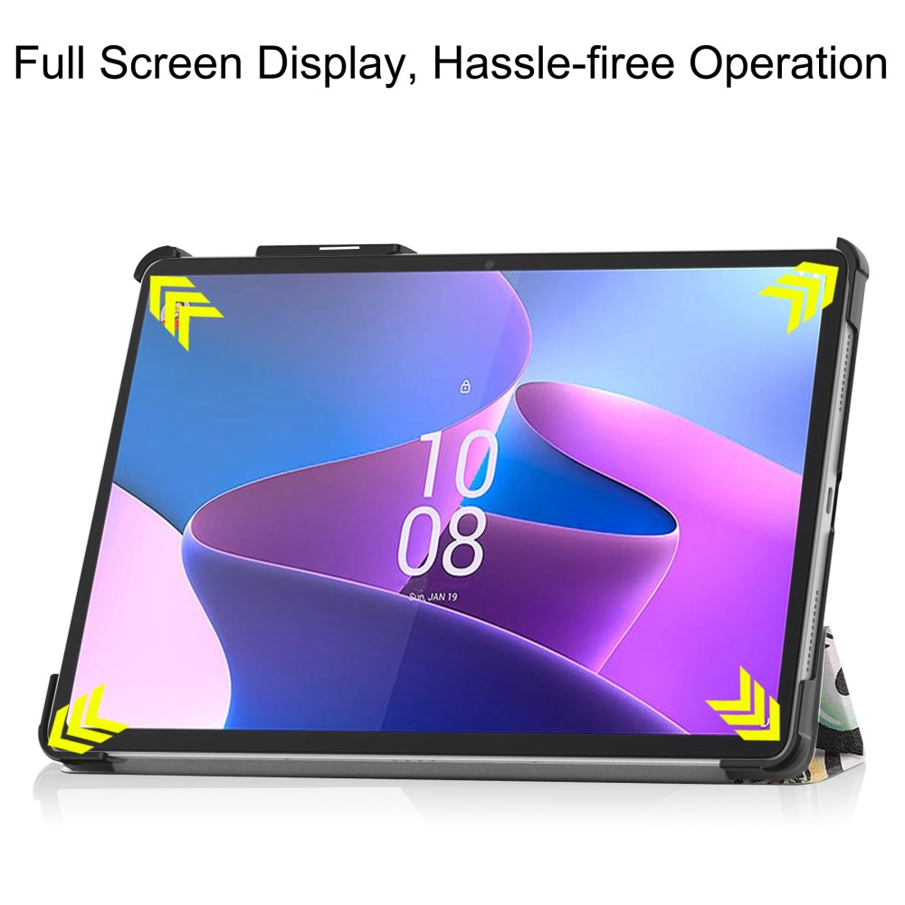  Lenovo Tab P11 Pro Gen 2 Fodral Tri-Fold Graffiti