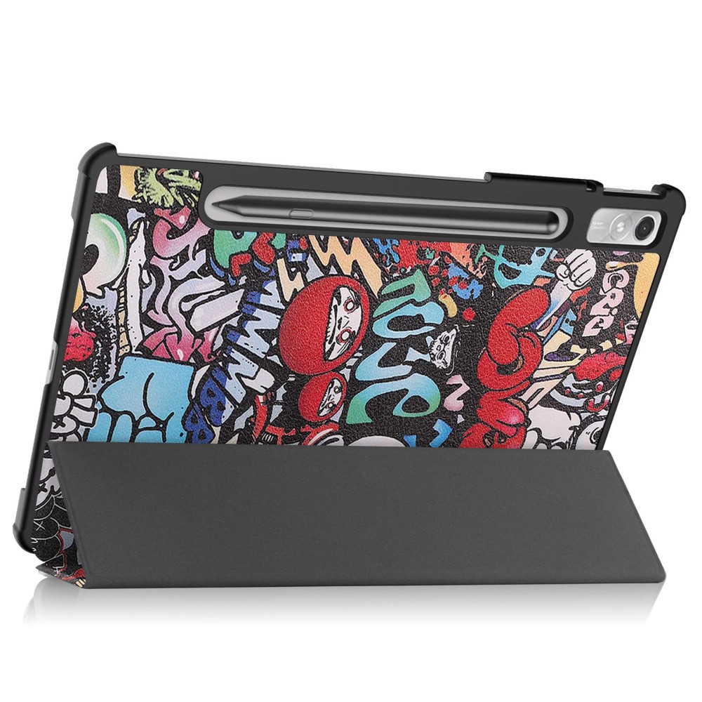 Lenovo Tab P11 Pro Gen 2 Fodral Tri-Fold Graffiti