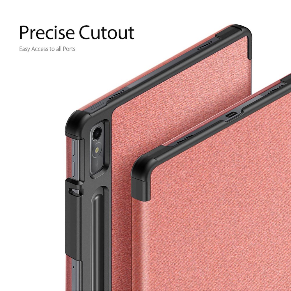 DUX DUCIS DUX DUCIS Lenovo Tab P11 Pro Gen 2 Fodral DOMO Tri-Fold Roséguld