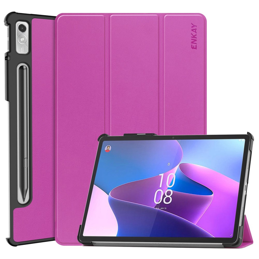 ENKAY ENKAY Lenovo Tab P11 Pro Gen 2 Fodral Tri-Fold Lila