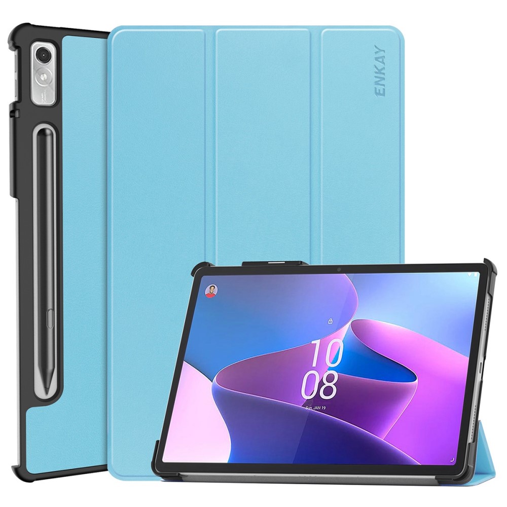 ENKAY ENKAY Lenovo Tab P11 Pro Gen 2 Fodral Tri-Fold Ljus Blå