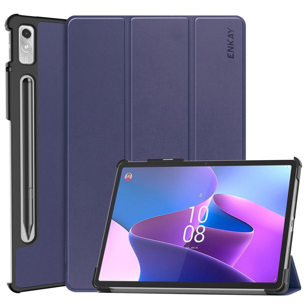 ENKAY ENKAY Lenovo Tab P11 Pro Gen 2 Fodral Tri-Fold Blå