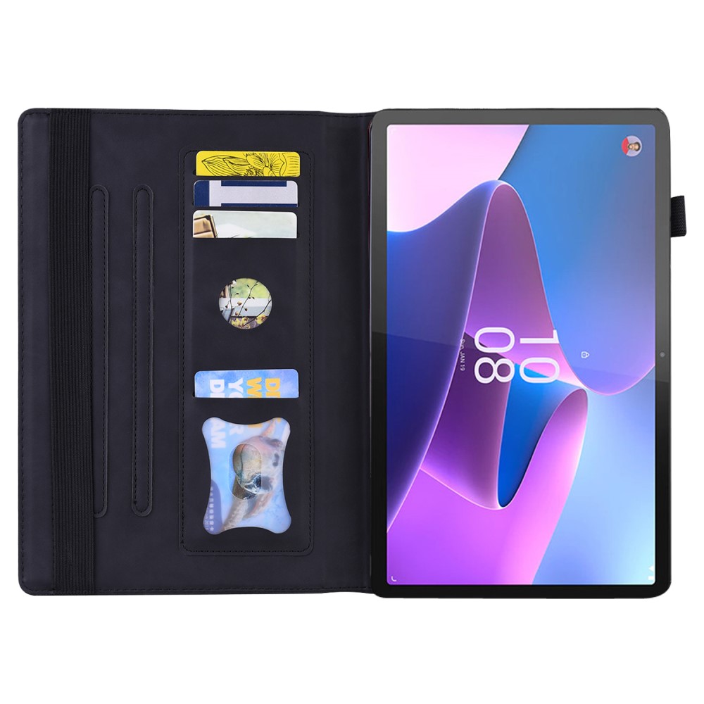  Lenovo Tab P11 Pro Gen 2 Fodral Med Frontficka Svart