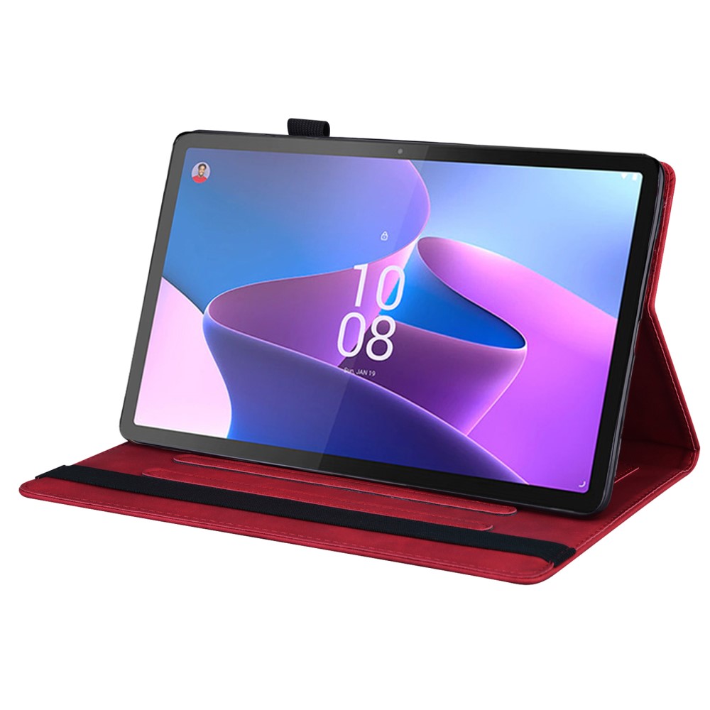  Lenovo Tab P11 Pro Gen 2 Fodral Med Frontficka Röd
