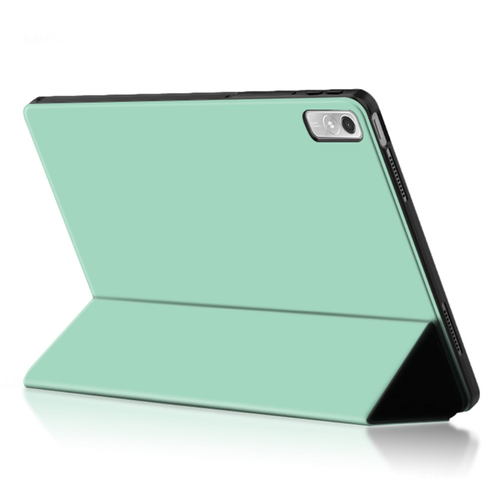  Lenovo Tab P11 Gen 2 Fodral Tri-Fold Läder Grön