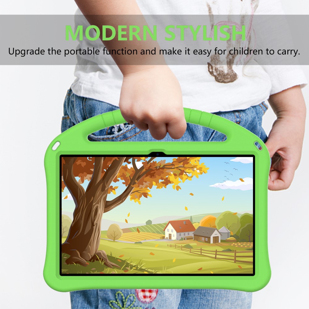  Lenovo Tab P11 Pro Gen 2 Skal EVA Shockproof för Barn Grön
