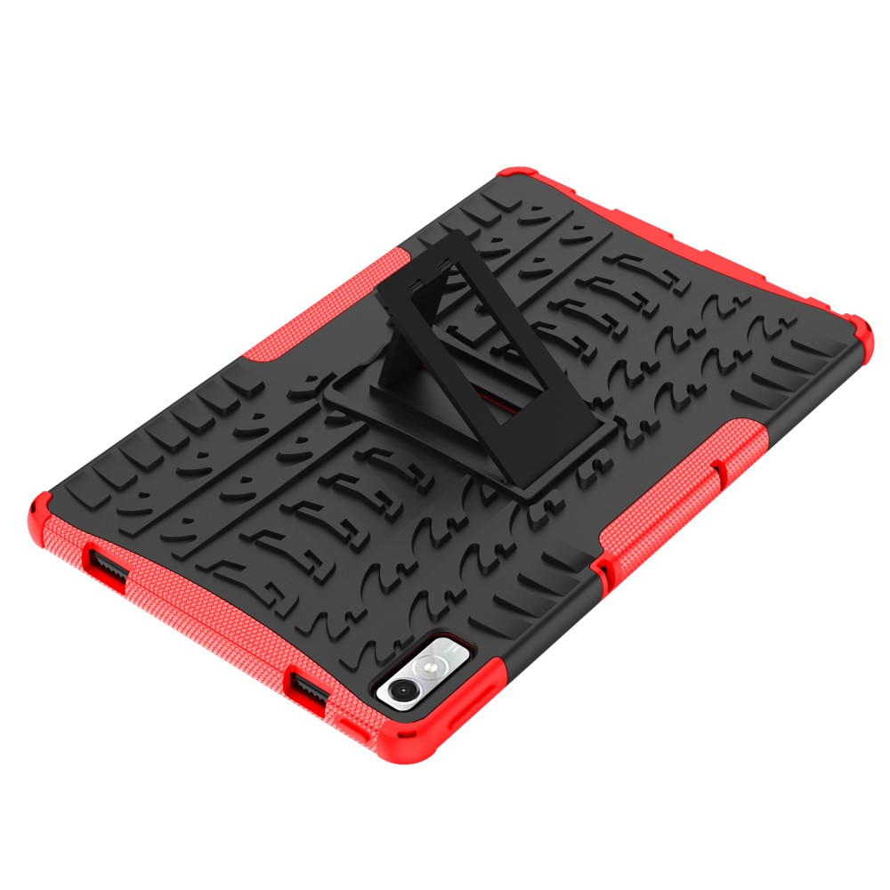  Lenovo Tab P11 Gen 2 Skal Rugged Kickstand Armor Röd