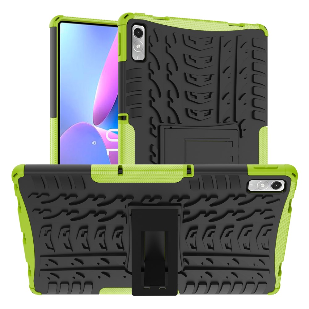  Lenovo Tab P11 Gen 2 Skal Rugged Kickstand Armor Grön