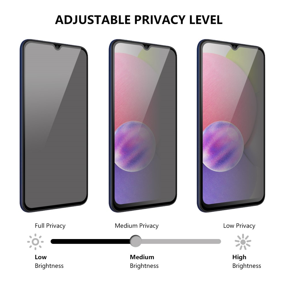 ENKAY ENKAY Galaxy A14 4G/5G Skärmskydd Heltäckande Härdat Glas Privacy