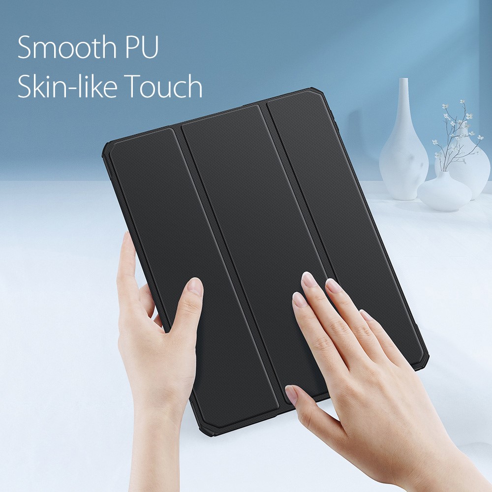 DUX DUCIS DUX DUCIS iPad Pro 12.9 Fodral TOBY Tri-Fold Pennhållare Svart