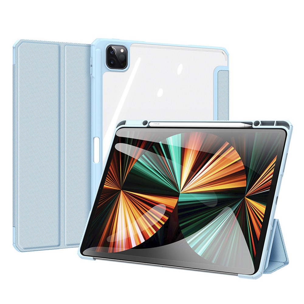 DUX DUCIS DUX DUCIS iPad Pro 12.9 Fodral TOBY Tri-Fold Pennhållare Blå