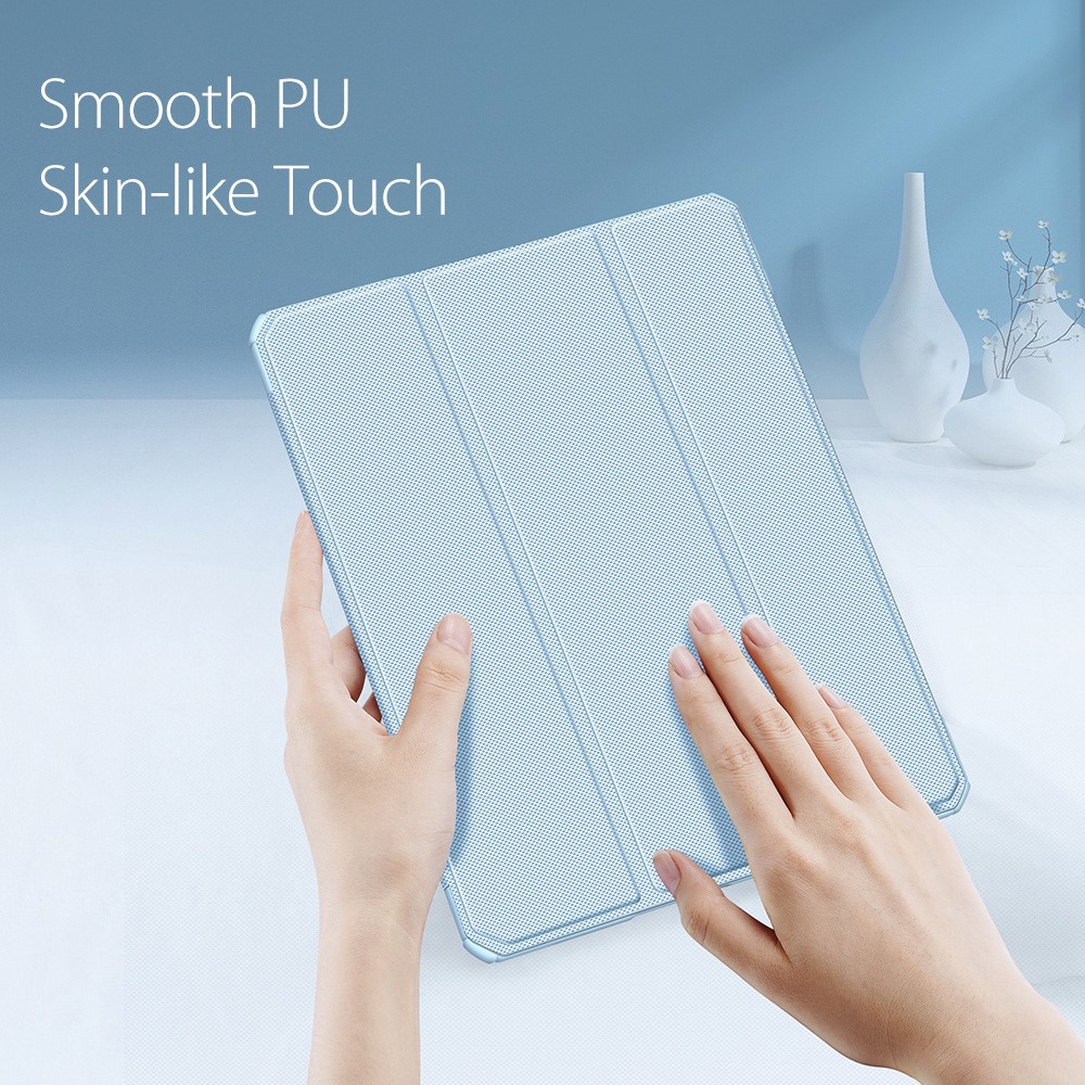 DUX DUCIS DUX DUCIS iPad Pro 12.9 Fodral TOBY Tri-Fold Pennhållare Blå