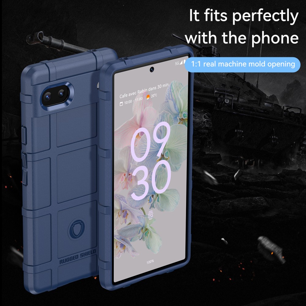  Google Pixel 6A Skal Robust Blå