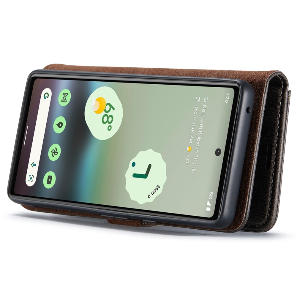 DG.MING DG.MING Google Pixel 6A 2in1 Magnet Fodral / Skal Grå