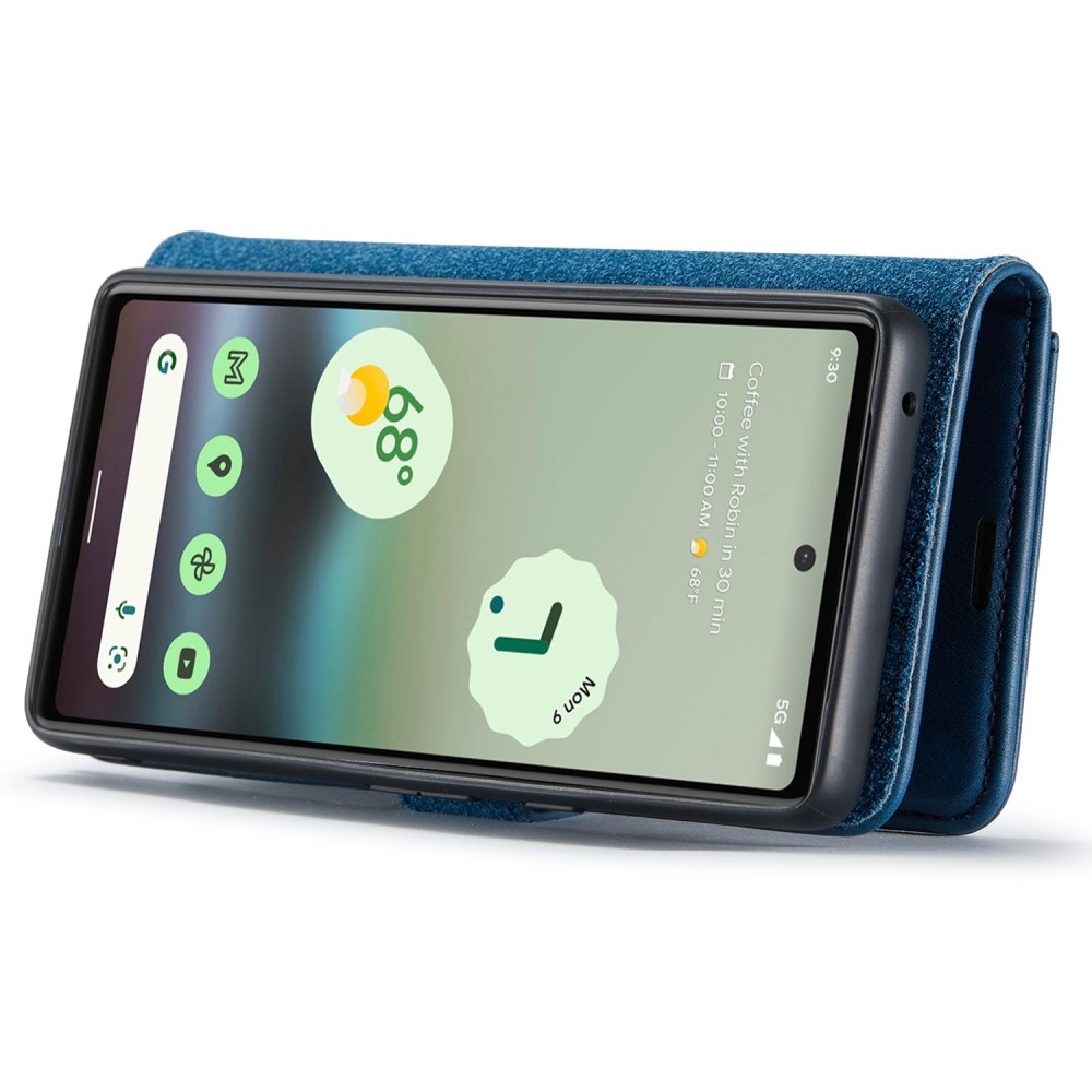 DG.MING DG.MING Google Pixel 6A 2in1 Magnet Fodral / Skal Blå