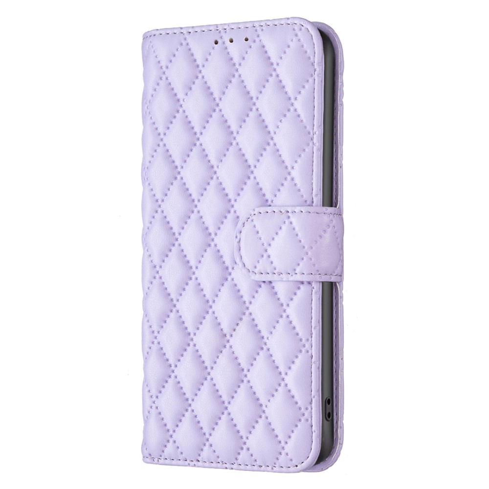  Samsung Galaxy A34 5G Fodral Diamond Läder Lila