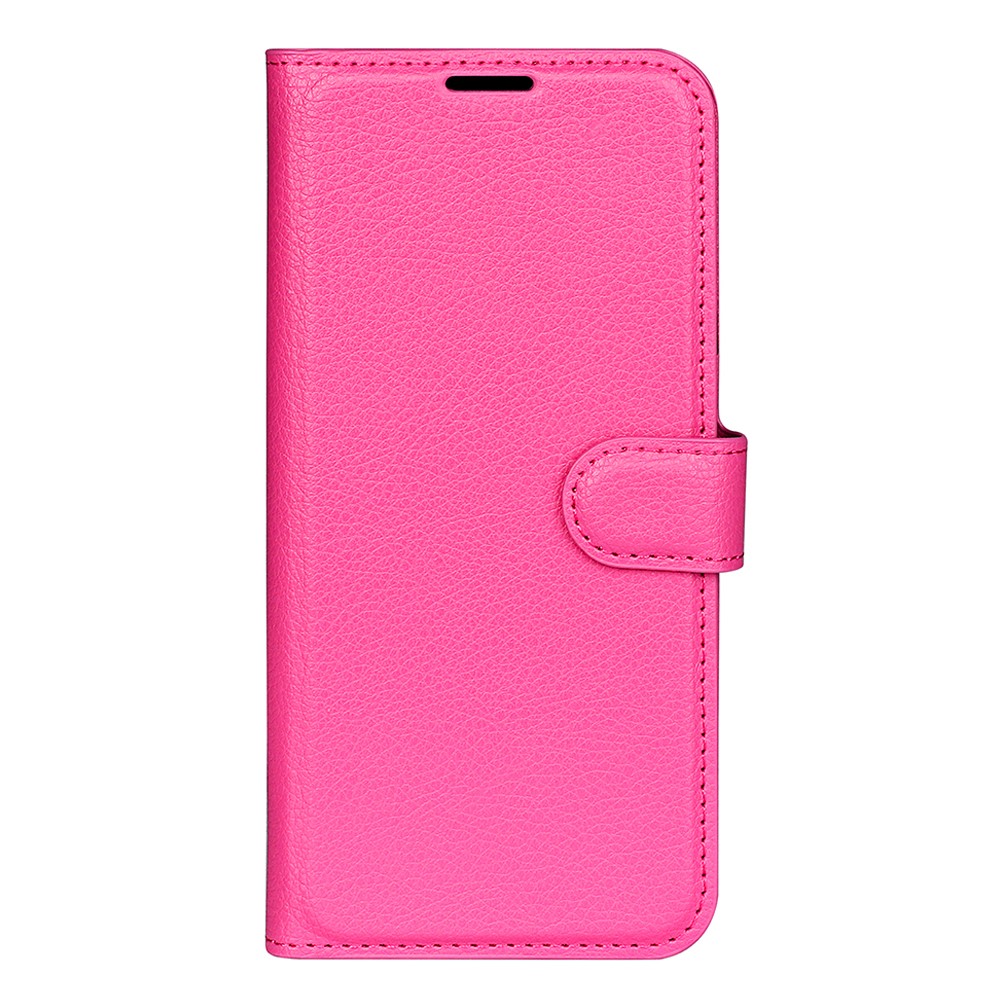  Samsung Galaxy A54 5G Fodral Litchi Läder Rosa