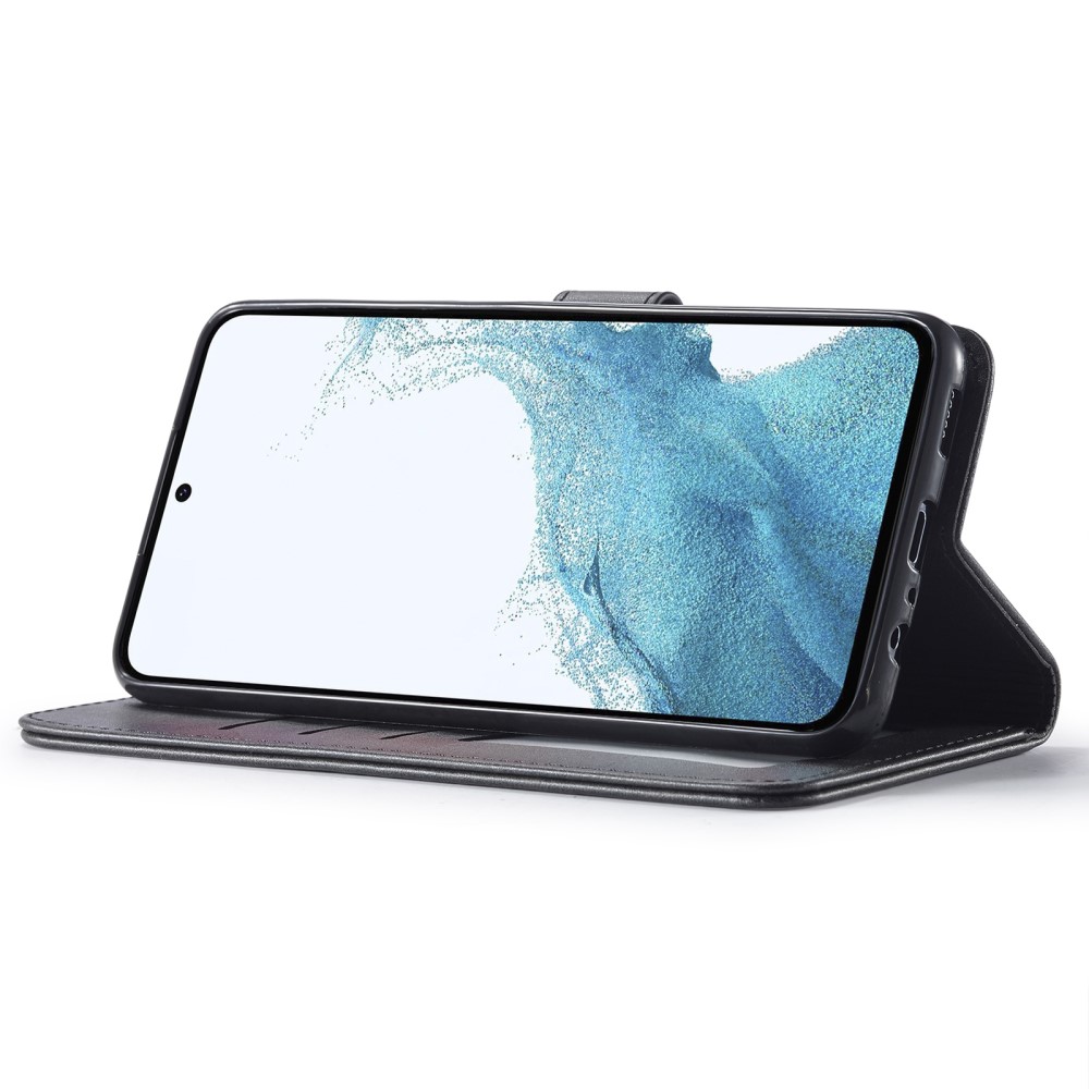LC.IMEEKE LC.IMEEKE Galaxy A54 5G Fodral Läder Svart