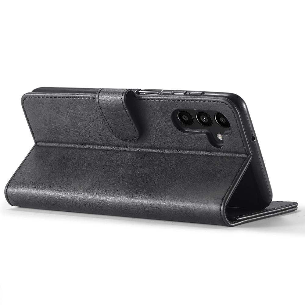LC.IMEEKE LC.IMEEKE Galaxy A54 5G Fodral Läder Svart