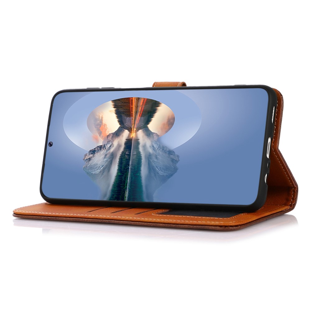 KHAZNEH KHAZNEH Galaxy A34 5G Fodral Dual-Color Brun