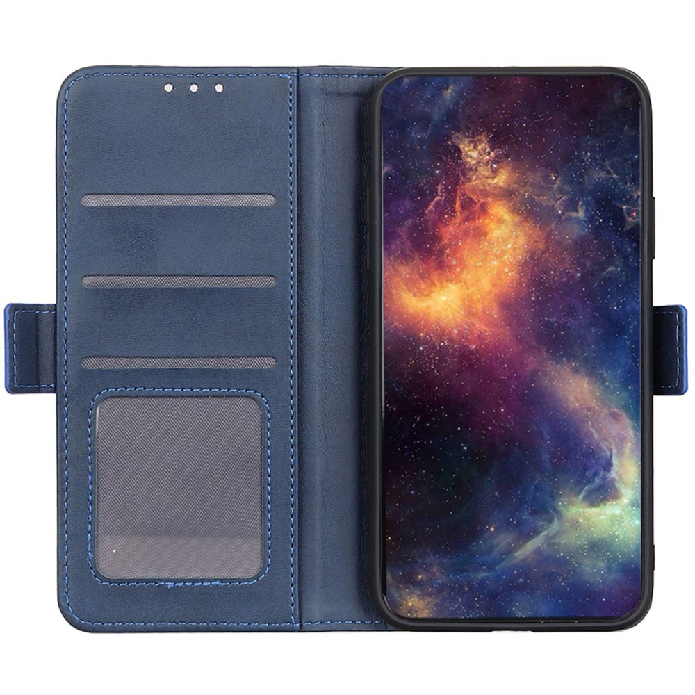  Galaxy A34 5G Fodral Med Magnetisk Stängning Blå