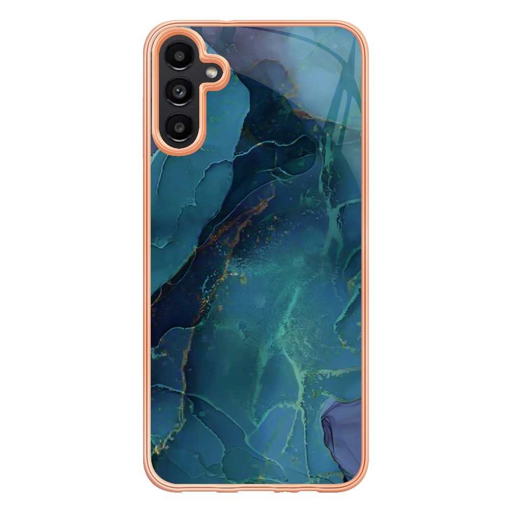  Samsung Galaxy A54 5G Skal Marmor TPU Grön