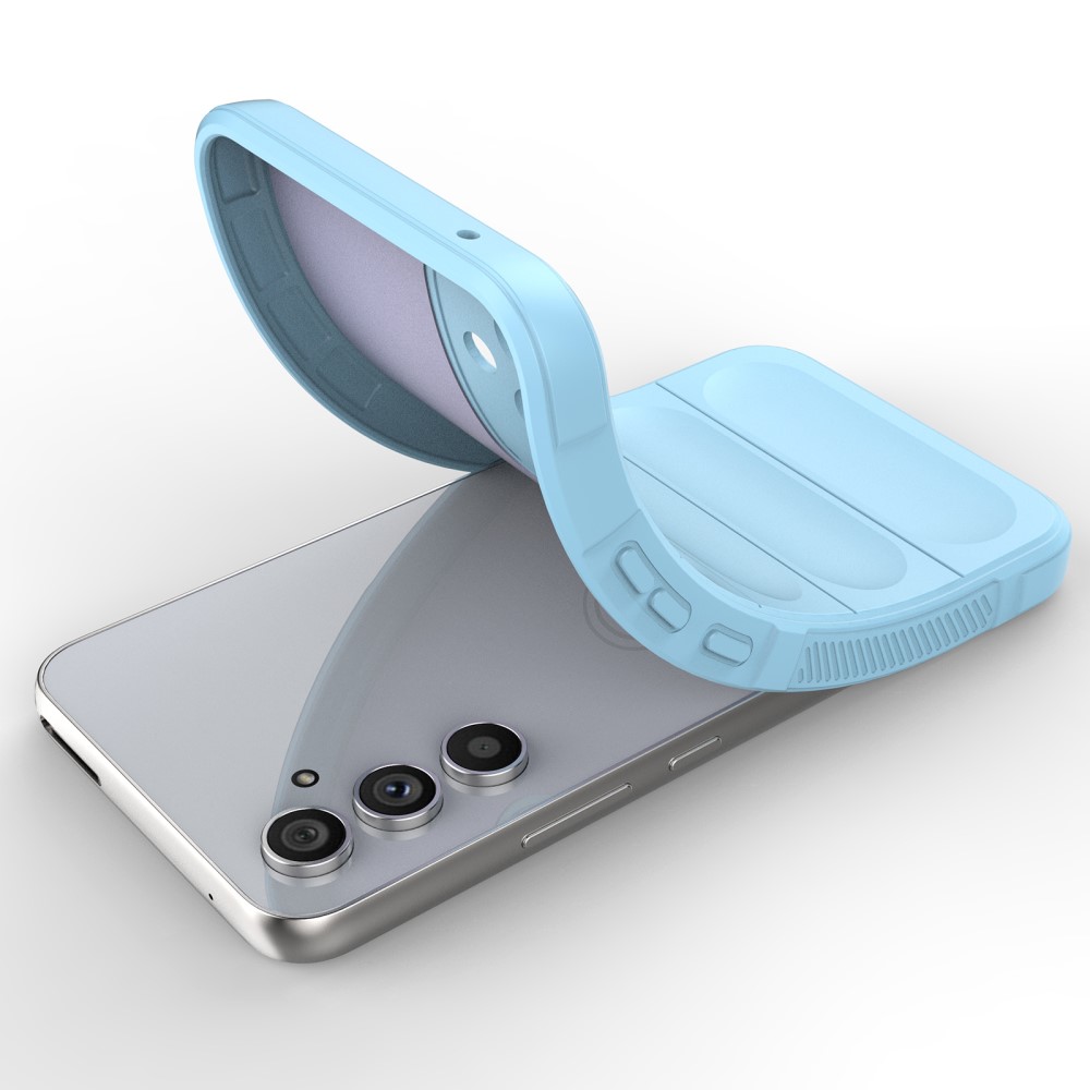  Samsung Galaxy A54 5G Skal Magic Shield TPU Ljus Blå