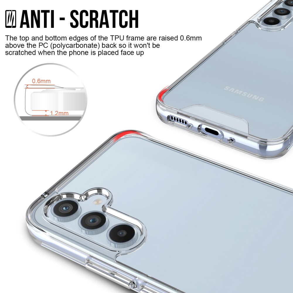  Samsung Galaxy A54 5G Skal Shockproof Hybrid Transparent