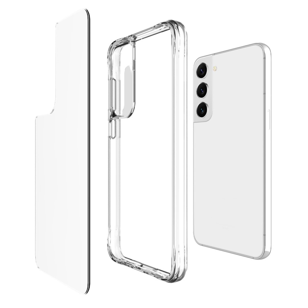  Samsung Galaxy S23 Plus Skal Shockproof Hybrid Transparent