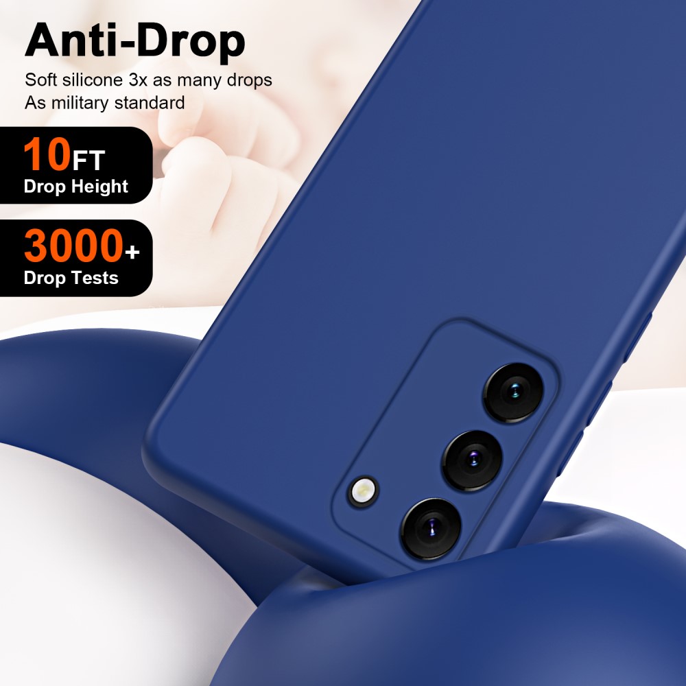  Samsung Galaxy S23 Plus Skal Gummerat TPU Röd