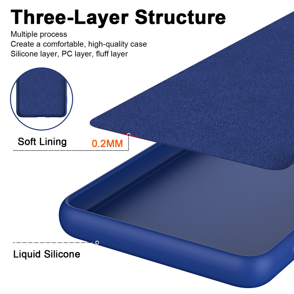  Samsung Galaxy S23 Plus Skal Gummerat TPU Röd