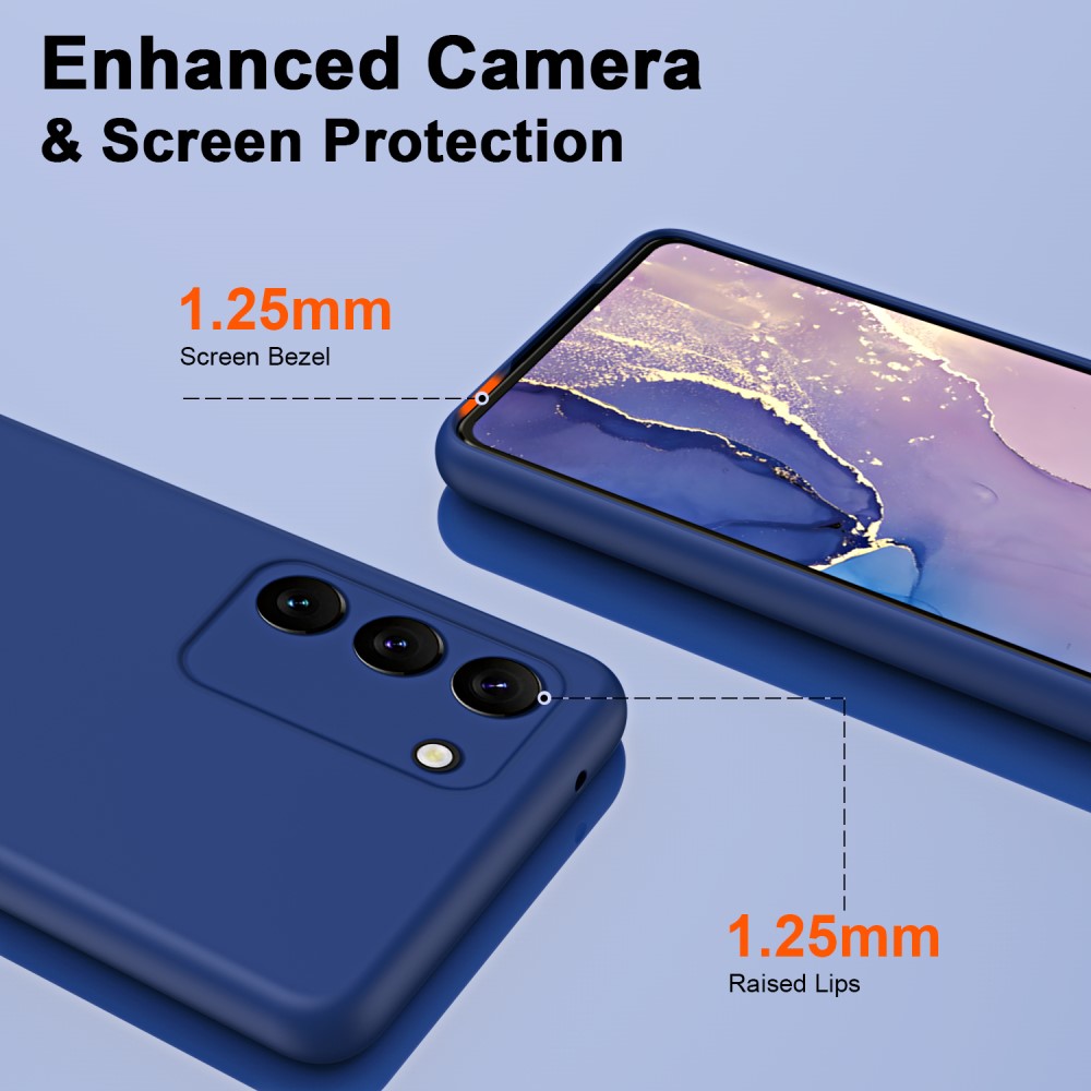 Samsung Galaxy S23 Plus Skal Gummerat TPU Röd