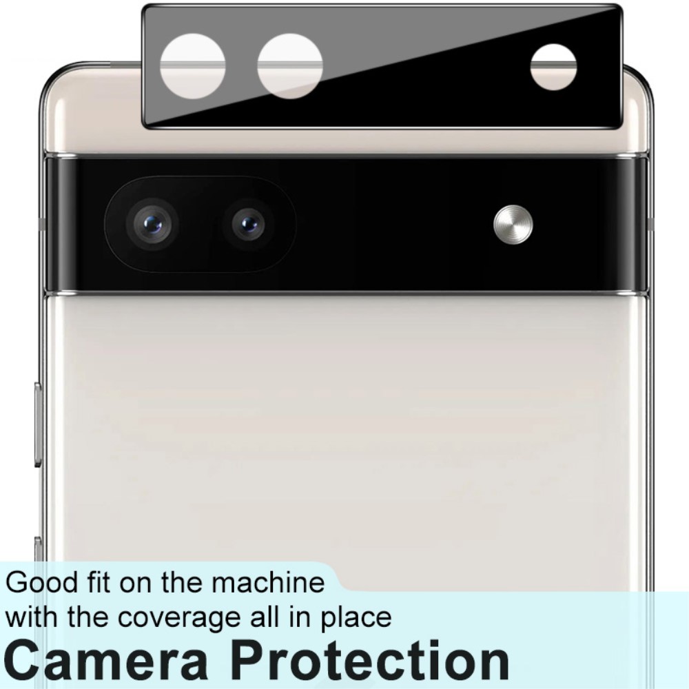 IMAK IMAK Google Pixel 6A Linsskydd Härdat Glas Svart