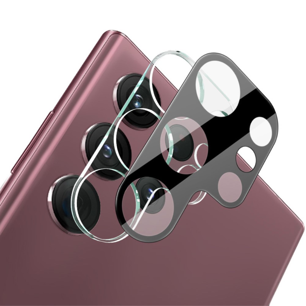IMAK IMAK Galaxy S23 Ultra Linsskydd Akryl/Härdat Glas Svart