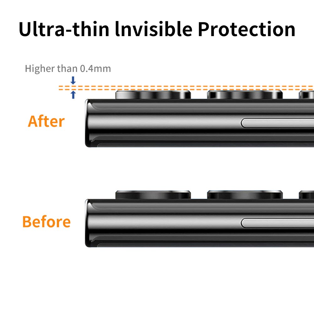 ENKAY ENKAY Galaxy S23 Ultra Linsskydd Härdat Glas Svartgrön