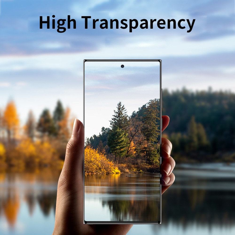 ENKAY ENKAY Galaxy S23 Ultra Linsskydd Härdat Glas Svartgrön