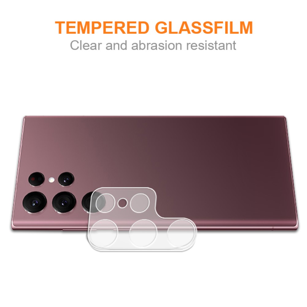 AMORUS AMORUS Samsung Galaxy S23 Ultra Linsskydd Härdat Glas