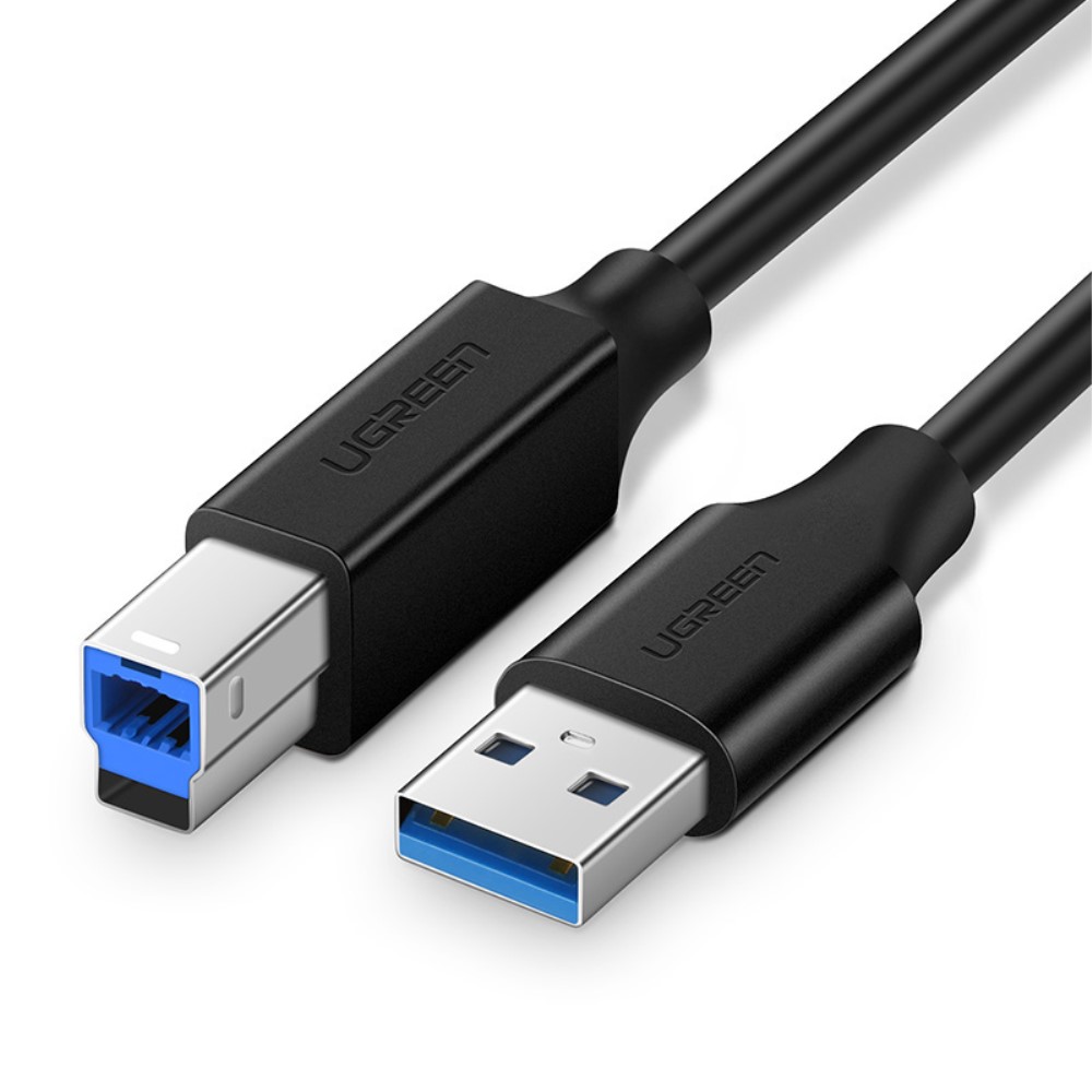 UGREEN UGREEN 2m 5Gbps USB 3.0 Kabel USB-A - 9 pin USB-B Svart