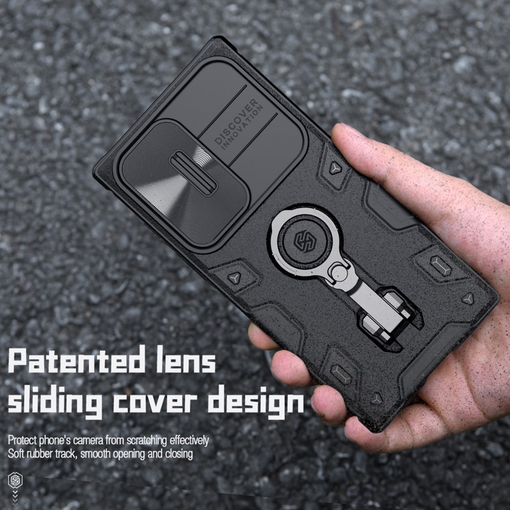 NILLKIN NILLKIN Galaxy S23 Ultra Skal CamShield Armor Pro Svart