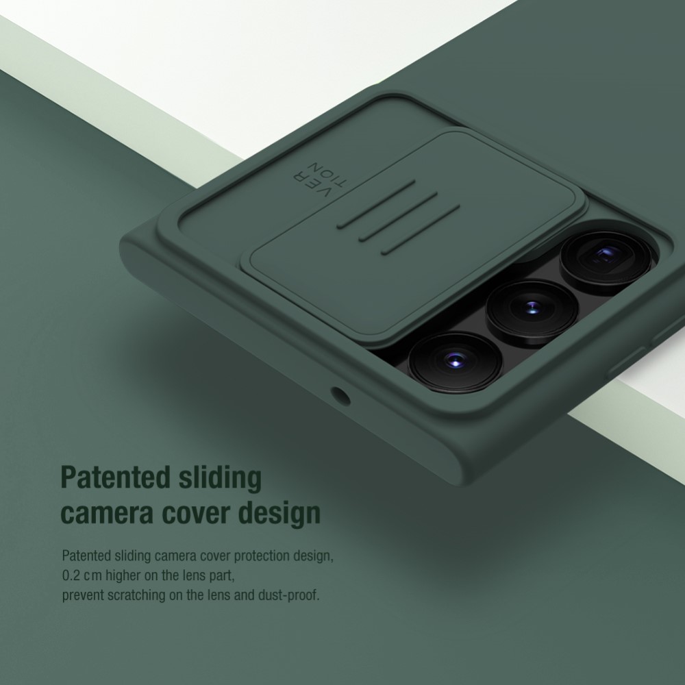 NILLKIN NILLKIN Galaxy S23 Ultra Skal CamShield Soft Silicone Blå