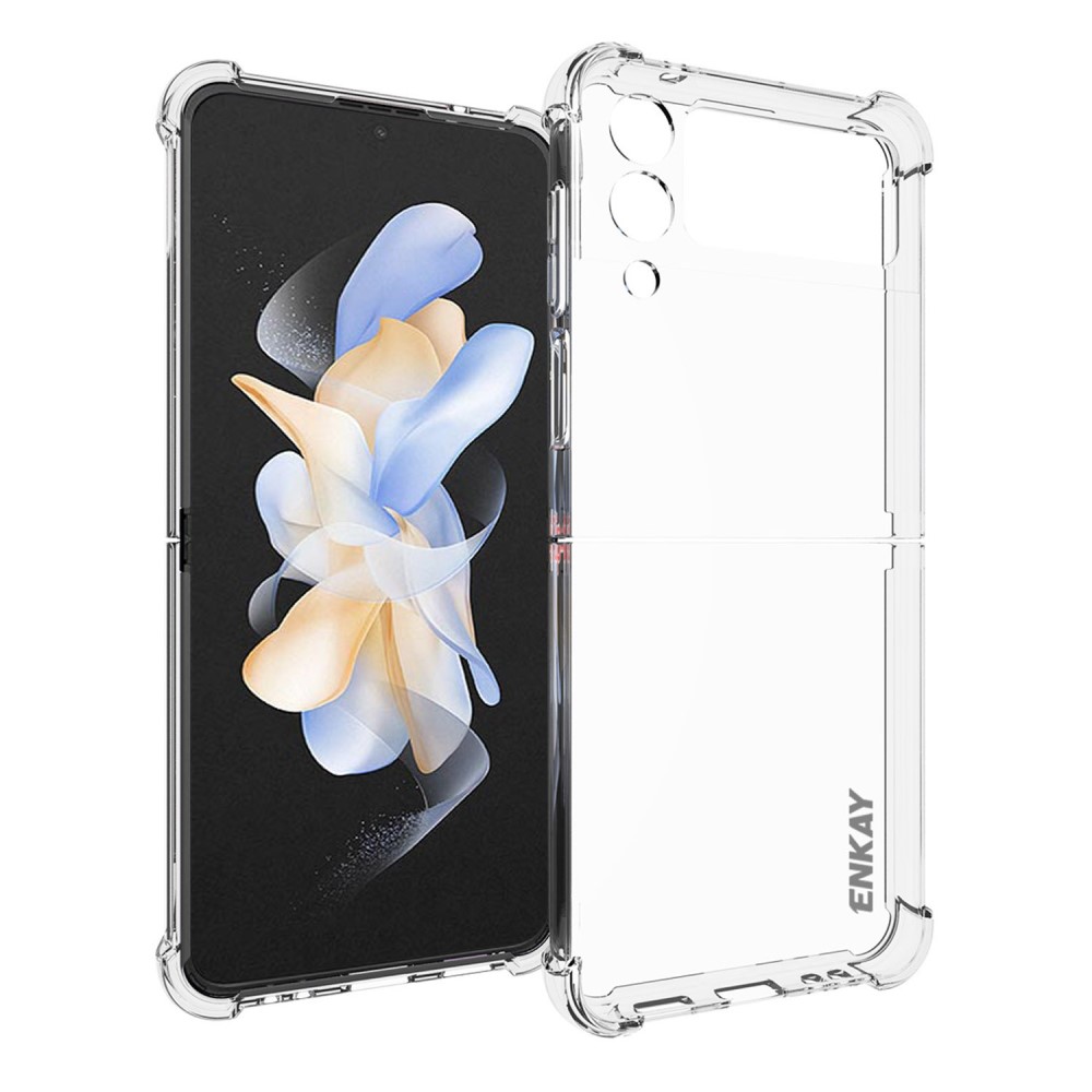 ENKAY ENKAY Galaxy Z Flip 4 Skal Shockproof TPU Transparent