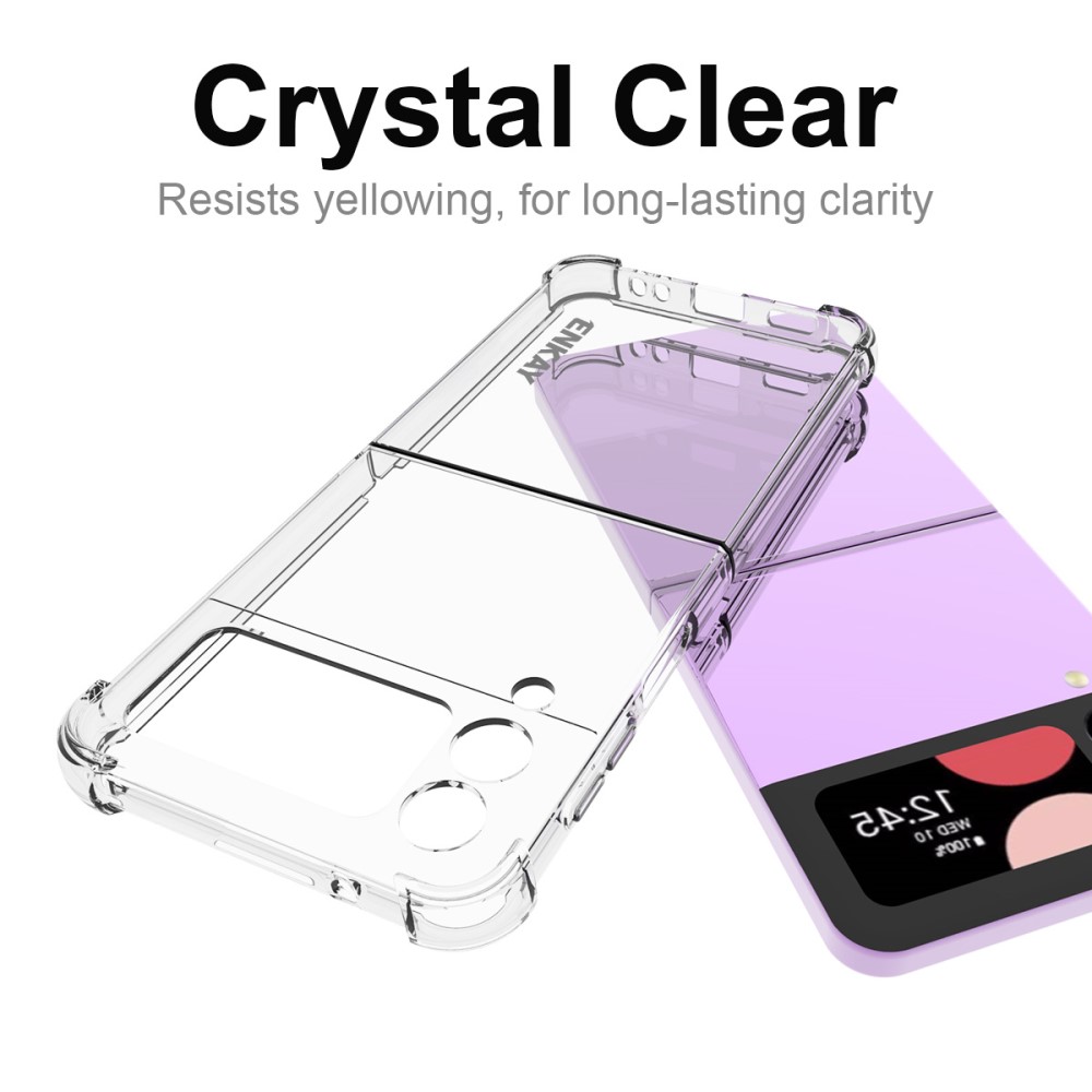 ENKAY ENKAY Galaxy Z Flip 4 Skal Shockproof TPU Transparent