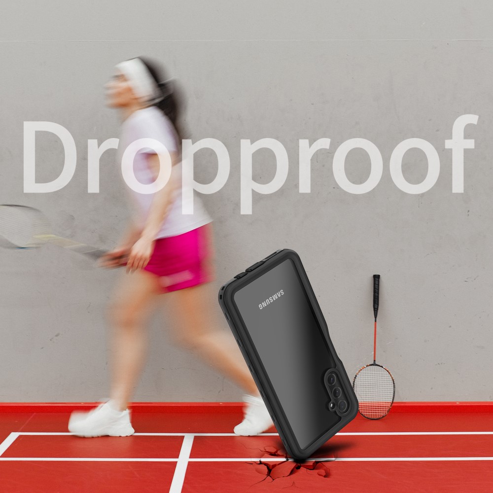 REDPEPPER REDPEPPER Galaxy A14 4G/5G Skal 360 Vattentätt IP68 Svart