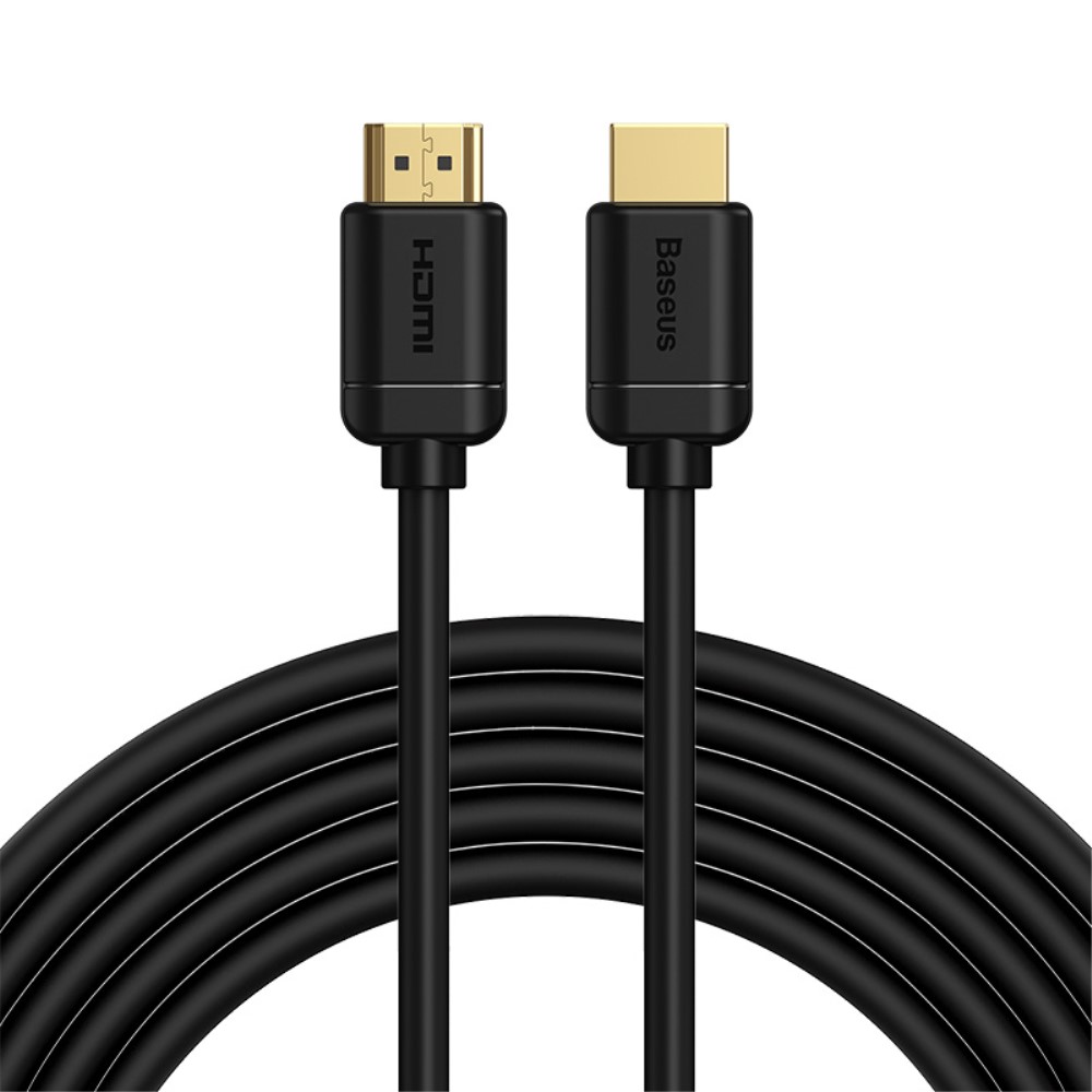 BASEUS Baseus 5m 4K HD HDMI - HDMI Kabel Svart